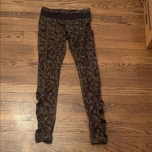 Lululemon Camouflage Print Leggings .